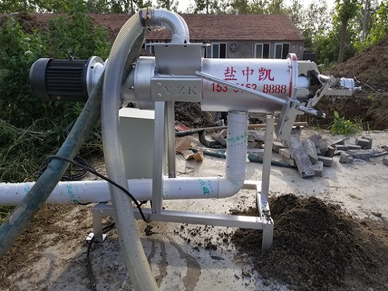 不鏽鋼雞糞脫水機 不鏽鋼雞糞脫水機